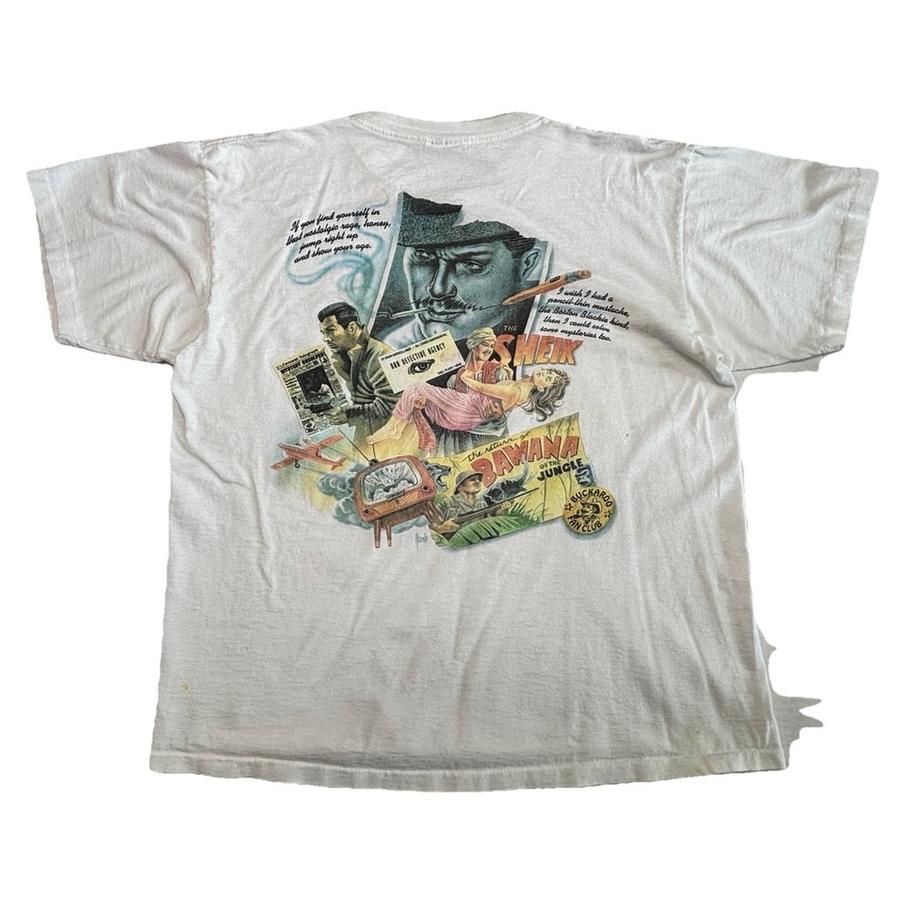 Vintage‎ 1994 Caribbean Soul Jimmy Buffett Mustache Tee USA Single Stitch XL